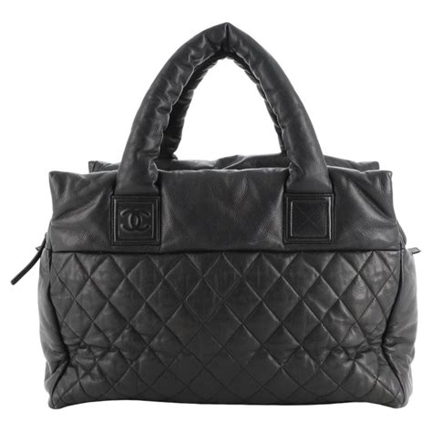 chanel cocoon boston bag large|Chanel Cocoon Bag .